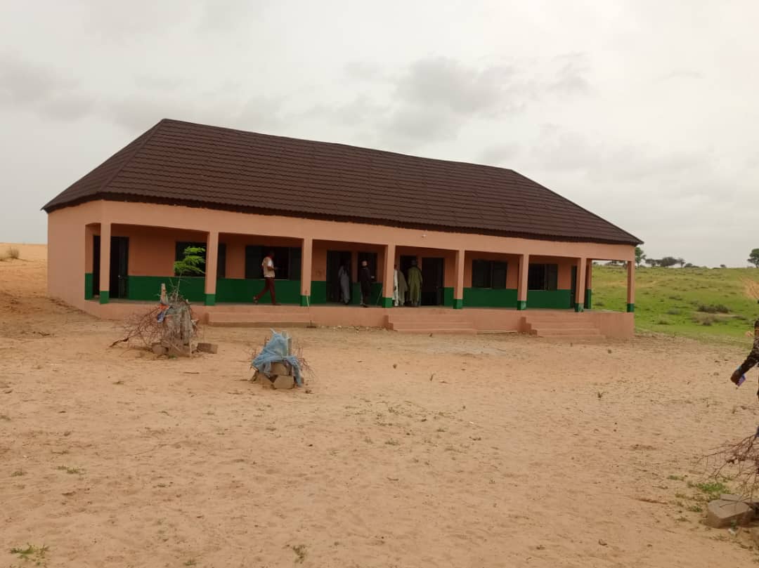 Cérémonie de réception d'une école primaire médersa à Kandji , Gouré dans la Région de Zinder